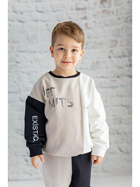 ZEYLAND Erkek Çocuk Off Lımıts Baskılı Sweatshirt - S000316044-19928