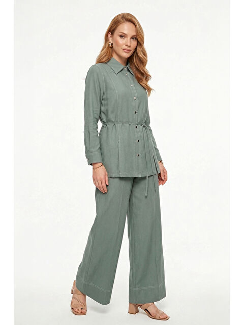 Remsa Levidor Tunik Pantolon Takım 100833 Mint