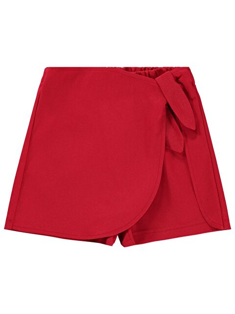 Civil Girls Şort Etek 4-9 Yaş Etek - Kırmızı