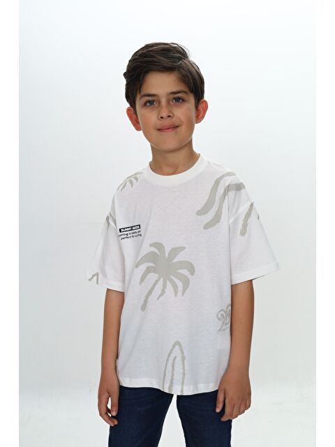 Toontoykids Erkek Çocuk Komple Baskılı Tişört - S000371698-19965