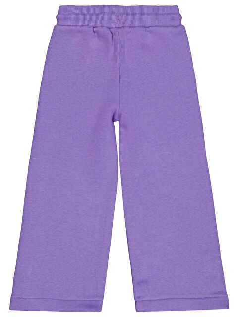 Civil Girls Paçası Çıtçıtlı 2-5 Yaş Eşofman Altı - Lila 3-4 Yaş - S000483585-20042
