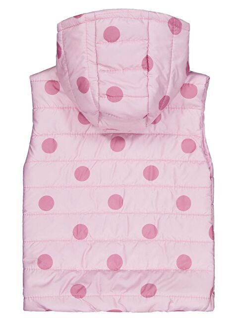 Civil Girls Puan Baskılı 6-9 Yaş Yelek - Pudra 7-8 Yaş - S000483663-7152