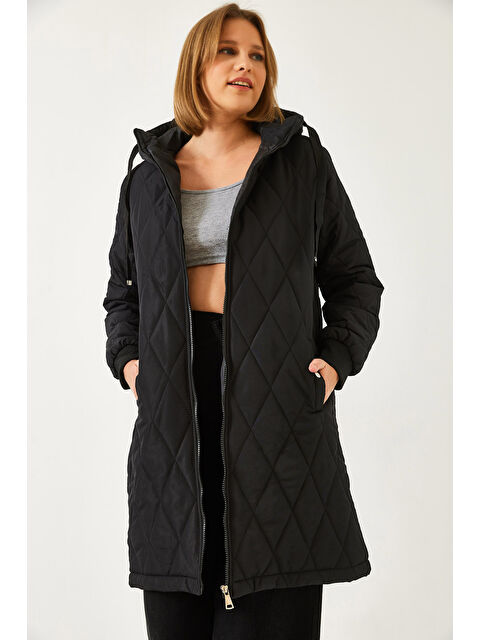 SHADE Kadın Kapüşonlu Kapitone Mont - S000350065-19351