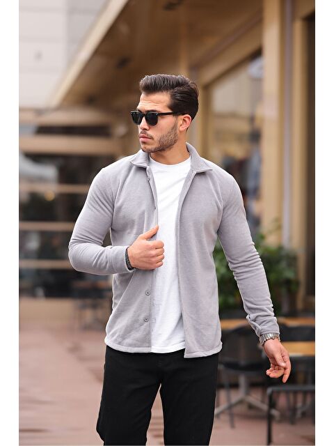 Comstar Erkek Polar Rahat Kalıp Gömlek