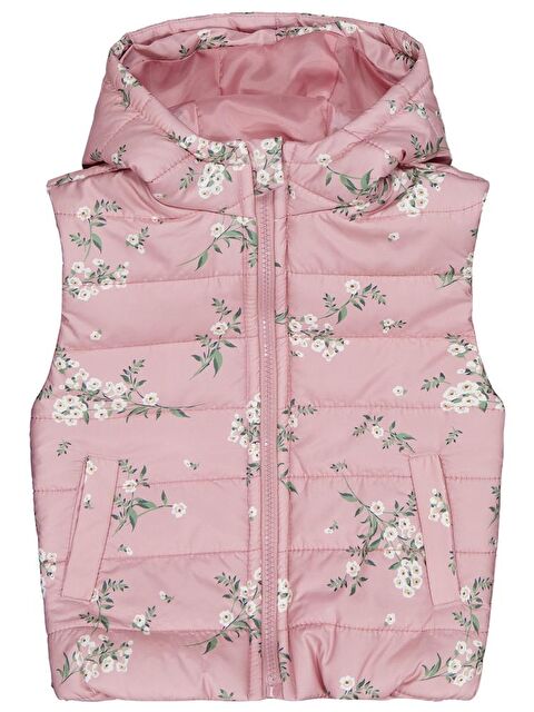 Civil Girls Çıtır Çiçek 2-5 Yaş Yelek - Pembe2-3 Yaş - S000483667-20028