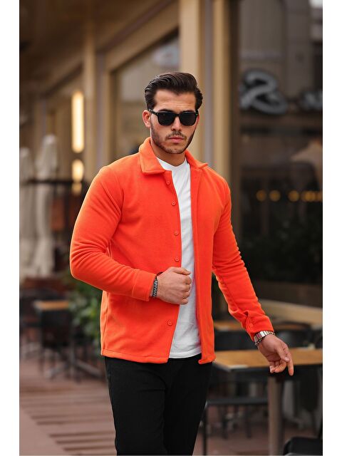 Comstar Erkek Polar Rahat Kalıp Gömlek