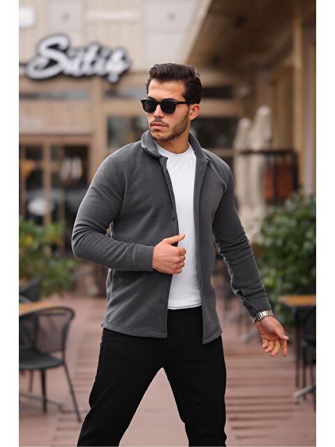 Comstar Erkek Polar Rahat Kalıp Gömlek