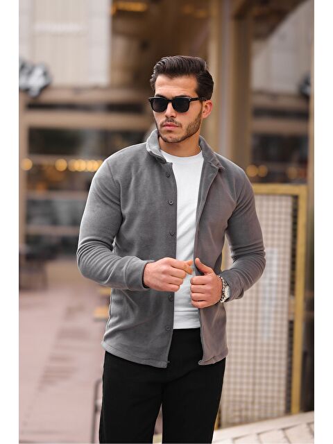 Comstar Erkek Polar Rahat Kalıp Gömlek