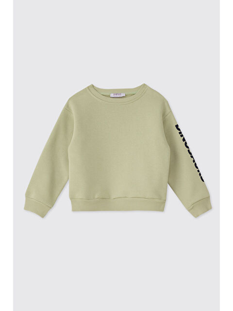 Panço Erkek Bebek Yeşil Sweatshirt