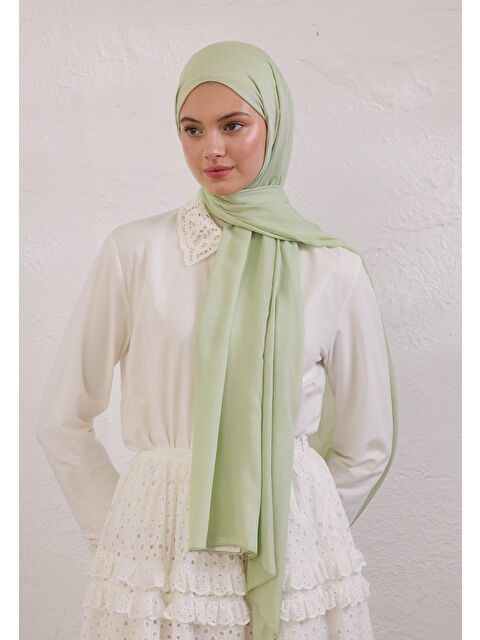 Fresh Scarfs Soft Viskon Şal Mint - S000414328-34927