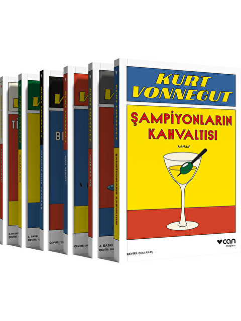 Can Yayınları Vonnegut Seti (6 Kitap) - S000321409-10231