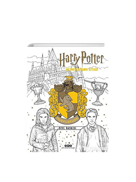 Yapı Kredi Yayınları Harry Potter Filmlerinden Resmi Boyama Kitabı - Hufflepuff Özel Baskısı - S000338734-10231