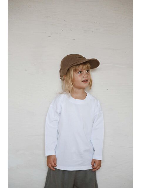 Oh La La Koala For Little Ones Beyaz Basic Uzun Kollu T-Shirt - S000425101-20063