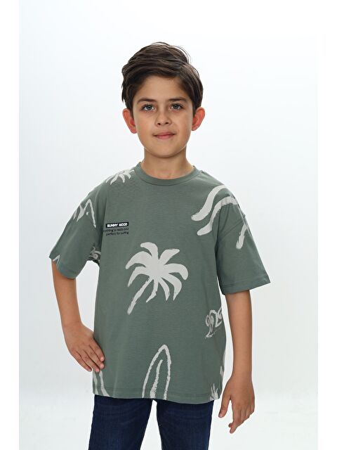 Toontoykids Erkek Çocuk Komple Baskılı Tişört - S000371698-526