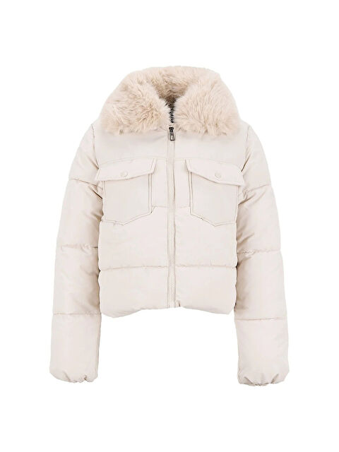 Only Onlmaggi Regular Fit Tüy Detaylı Klasik Yaka Mont 15322000 - S000485289-25636