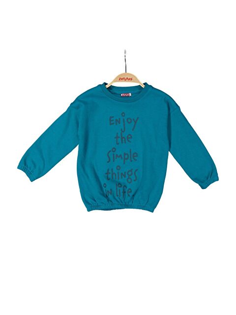 ZEYLAND Kız Çocuk Baskılı Sweatshirt (2-12Yaş) - S000367059-18194