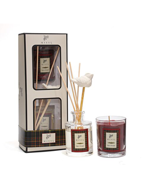 Missi Yılbaşı Spice Orange Hediye Seti (Oda kokusu&Vegan Mum) - S000458016-19951
