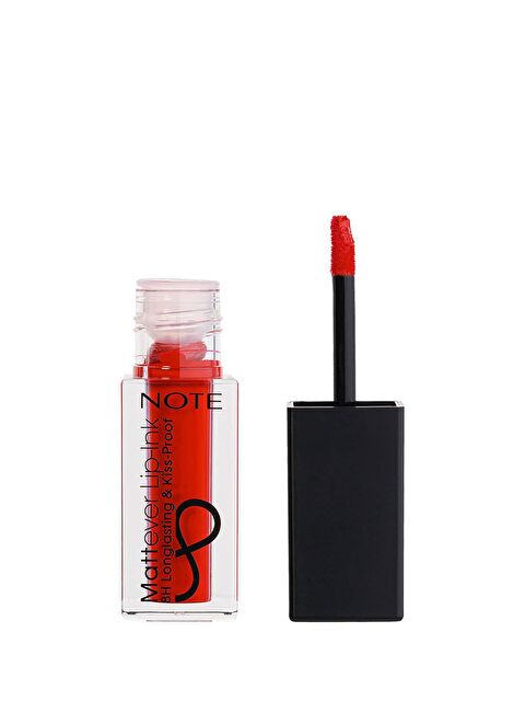Note Cosmetique Mattever Lip-Ink Mat ve Kalıcı Likit Ruj 13 Dating Red - Kırmızı - S000111017-20045