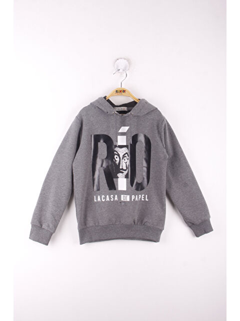 Toontoykids Erkek Çocuk La Casa Baskılı Sweatshirt