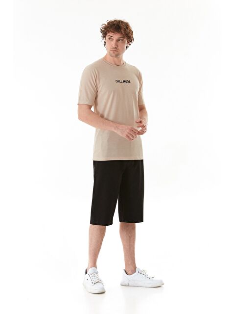 Fullamoda Beli Bağcıklı Çift Cepli Şort - S000385346-19351