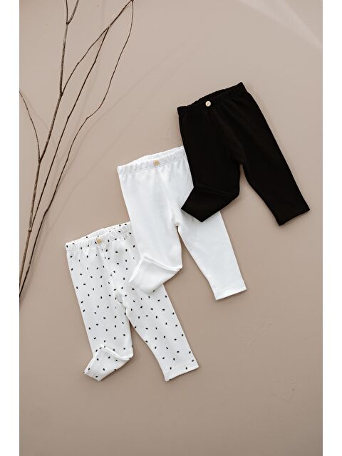 Oh La La Koala For Little Ones 3lü Penye Winter Serisi Bebek Tayt Model 9