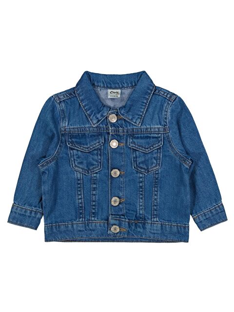 Civil Baby Basic 9-18 Ay Ceket - Mavi 12-18 Ay - S000471524-17234