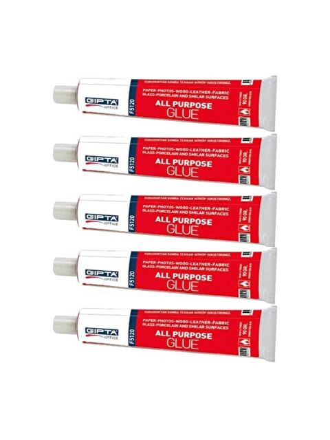 Gıpta Çok Amaçlı Yapıştırıcı 90 Gram (F5120) 5 Adet - S000225531-26865