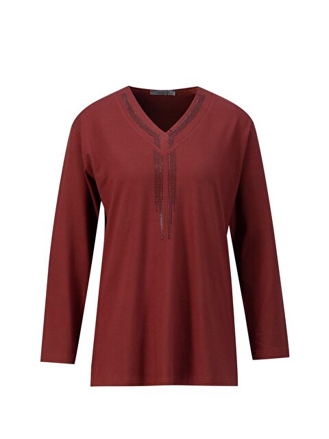 ARMİNE Penye 24Yd9012 Kiremit - S000352798-18657