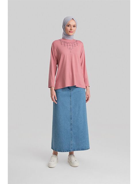 ARMİNE Penye 24Yd9021 Pudra - S000352794-20024