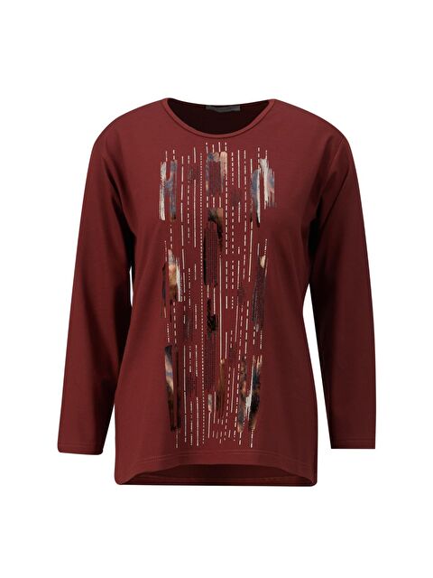 ARMİNE Penye 24Yd9025 Kiremit - S000352803-19413