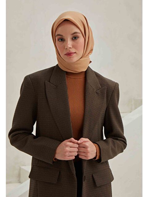 Fresh Scarfs Modal İpek Eşarp Cappuccıno - S000458035-4280