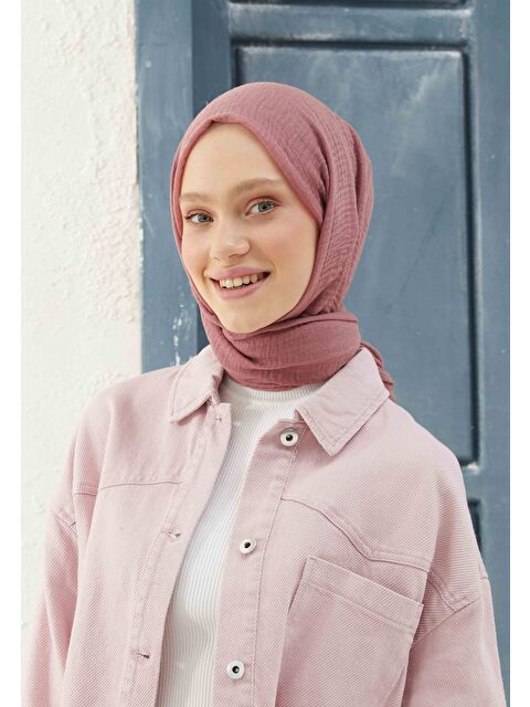 Fresh Scarfs Bürümcük Şal Rose - S000420524-20030