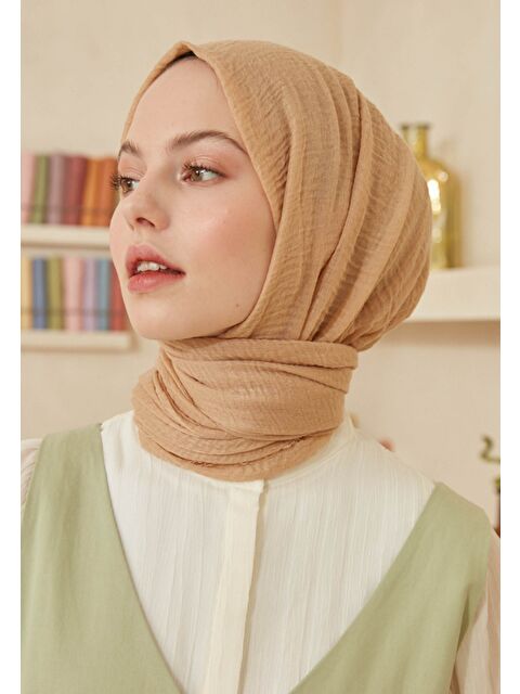 Fresh Scarfs Bürümcük Şal Kum Beji - S000420524-29738