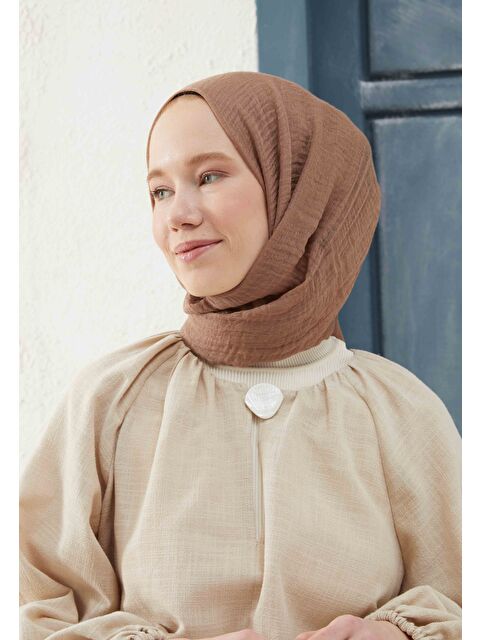 Fresh Scarfs Bürümcük Şal Cappuccıno - S000420524-17365