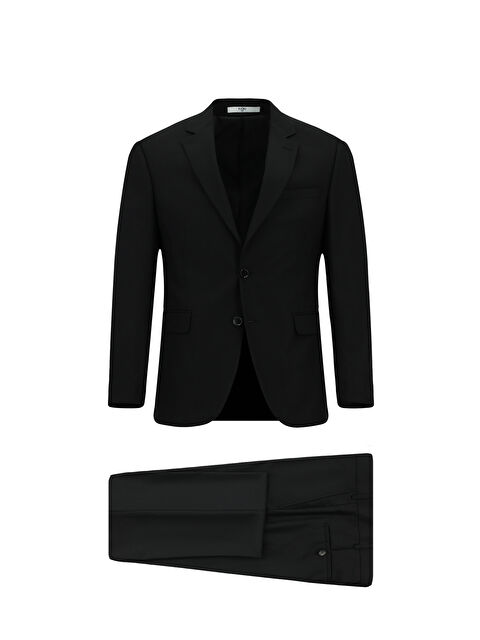 Kiğılı Regular Fit Yünlü Klasik Takım Elbise - S000410070-19351