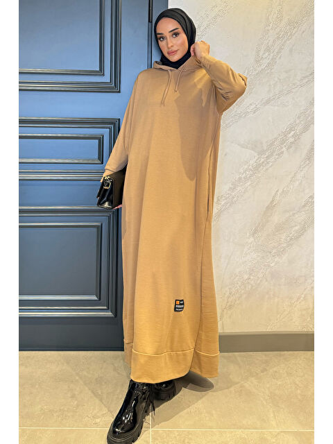 Julude Kapüşonlu Cepli Testtür Elbise - S000300142-19928