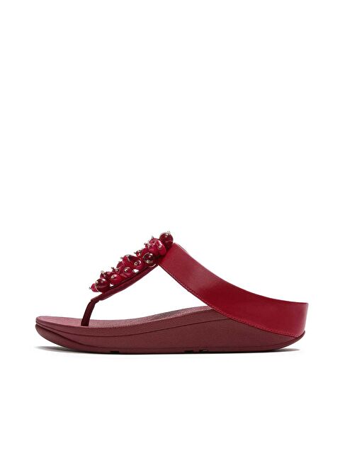 Fitflop Kadın Bordo Rengi Parmak Arası Terlik