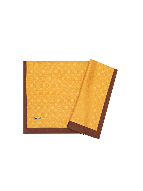 AKER 70X190 Cm Koza Sarı Şal - S000479735-20072