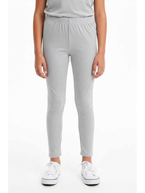 Toontoykids Kız Çocuk Beli Lastikli Dar Parça Tayt 21141