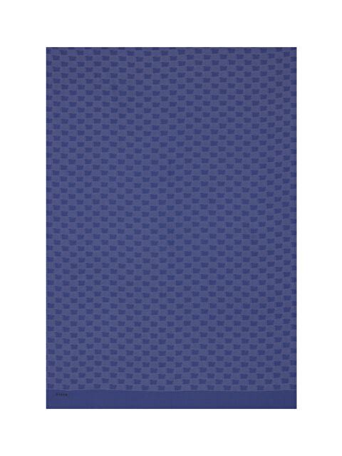 AKER Kare Jakar Mavi Şal - S000479519-17234