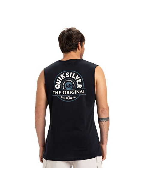 Quiksilver Ev Summer Road Muscle Erkek Siyah Tişört - S000489589-19351