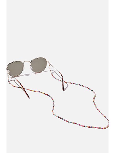 New Obsessions Renkli Boncuk Gözlük Zinciri Gözlük Askısı - S000185699-27074