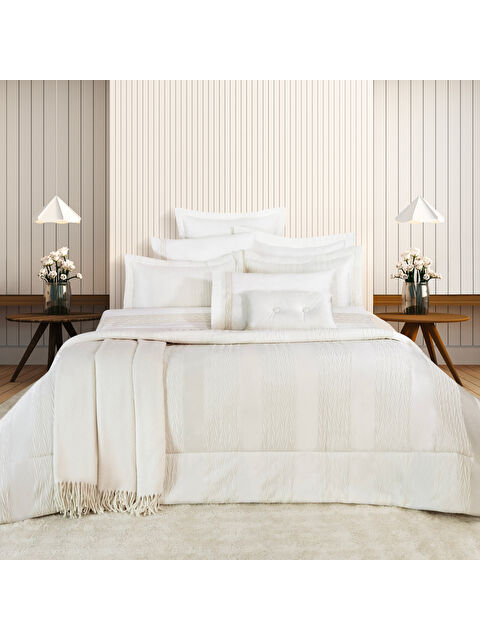 SCHAFER Diamond Çeyiz Seti 11 Parça-Krem