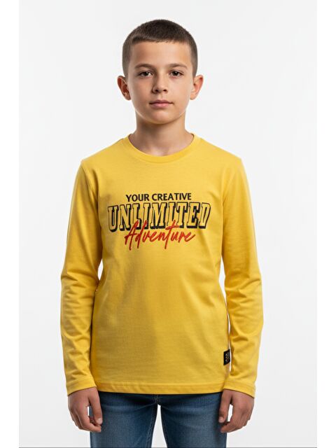 Toontoykids Erkek Çocuk Baskılı Tişört