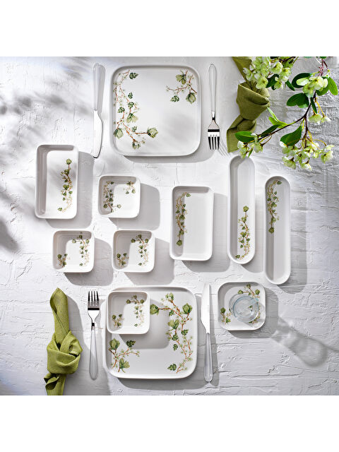 SCHAFER Luca Kahvaltı Takımı 32 Parça-Yeşil - S000399938-18194