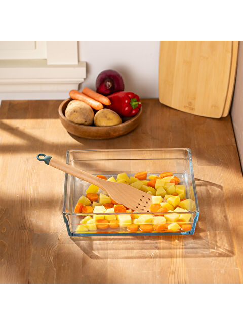 Emsan Rustik Bambu Oluklu Spatula 27 cm - S000488803-19413