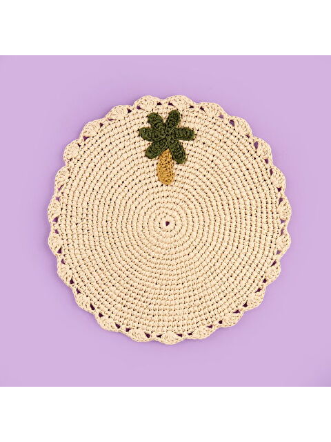 Evidea Soft Palm Supla - Bej - 33x33 cm - S000508614-19928