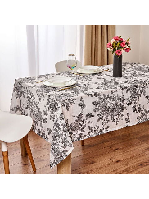 Evidea Soft Kuva Masa Örtüsü - Ekru - 140x220 cm - S000508615-19965