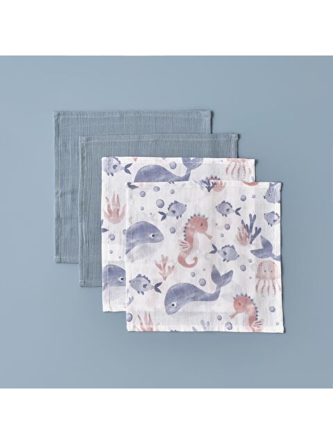 Bella Maison Marine Ağız Silme Bezi Seti 4'lü (30x30 cm) - S000243955-23173