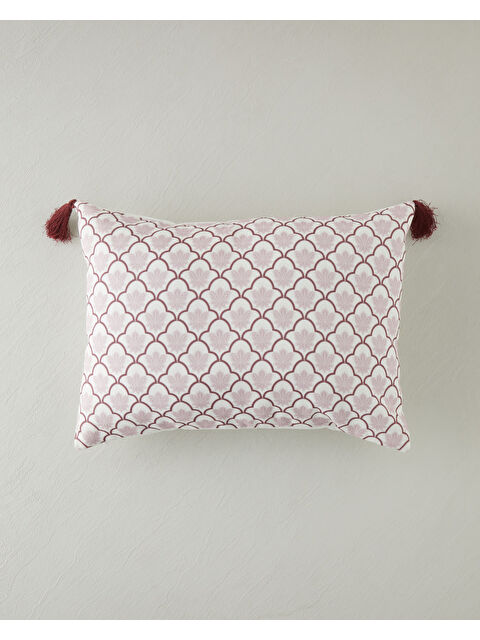 English Home Liora Dolgulu Kırlent 35x50 cm Pembe